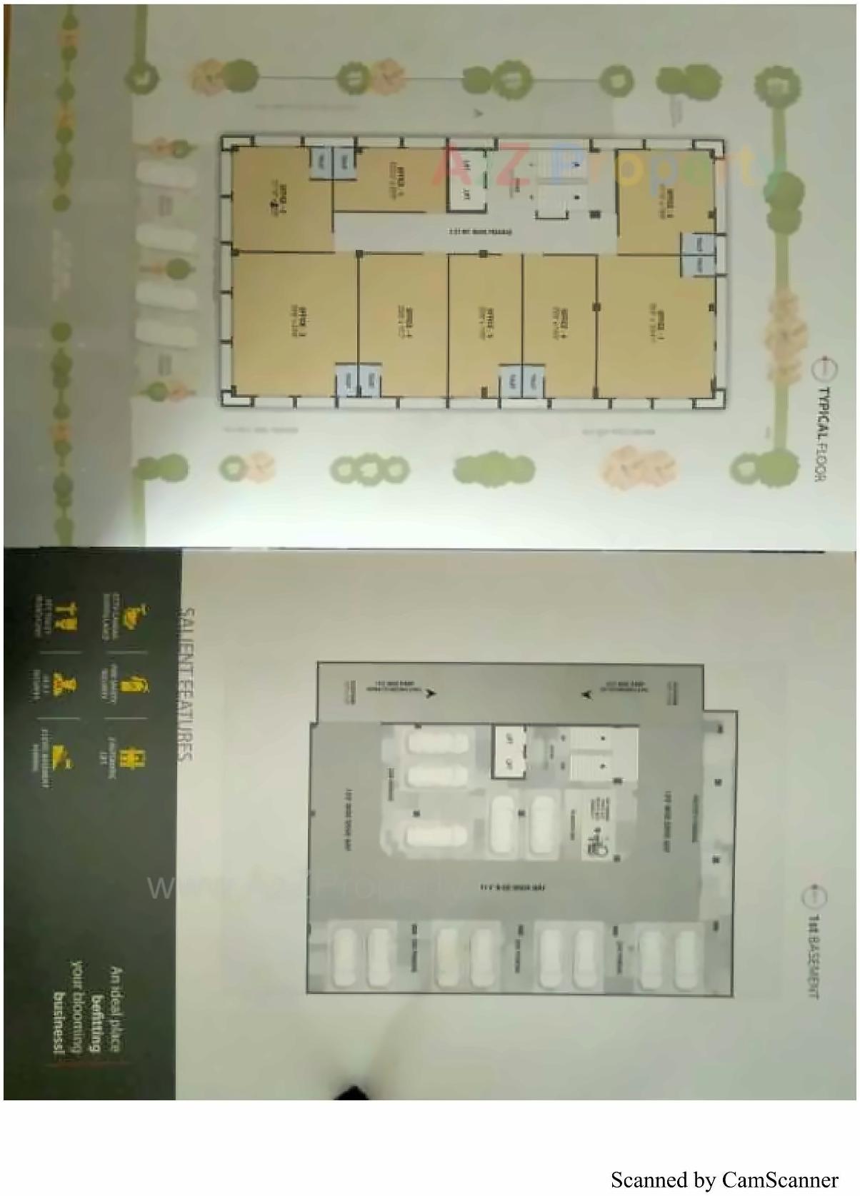 Layout of real estate project Shalin Centrum located at Gandhinagar, Gandhinagar, Gujarat