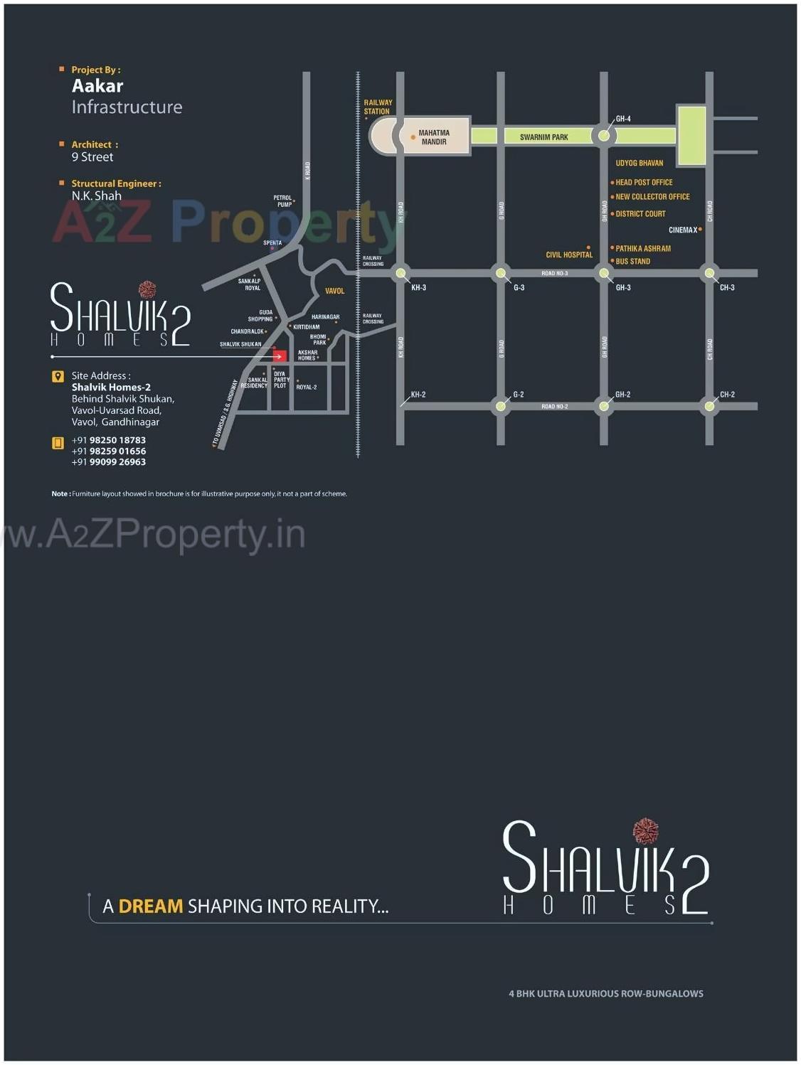  of real estate project Shalvik Homes located at Vavol, Gandhinagar, Gujarat