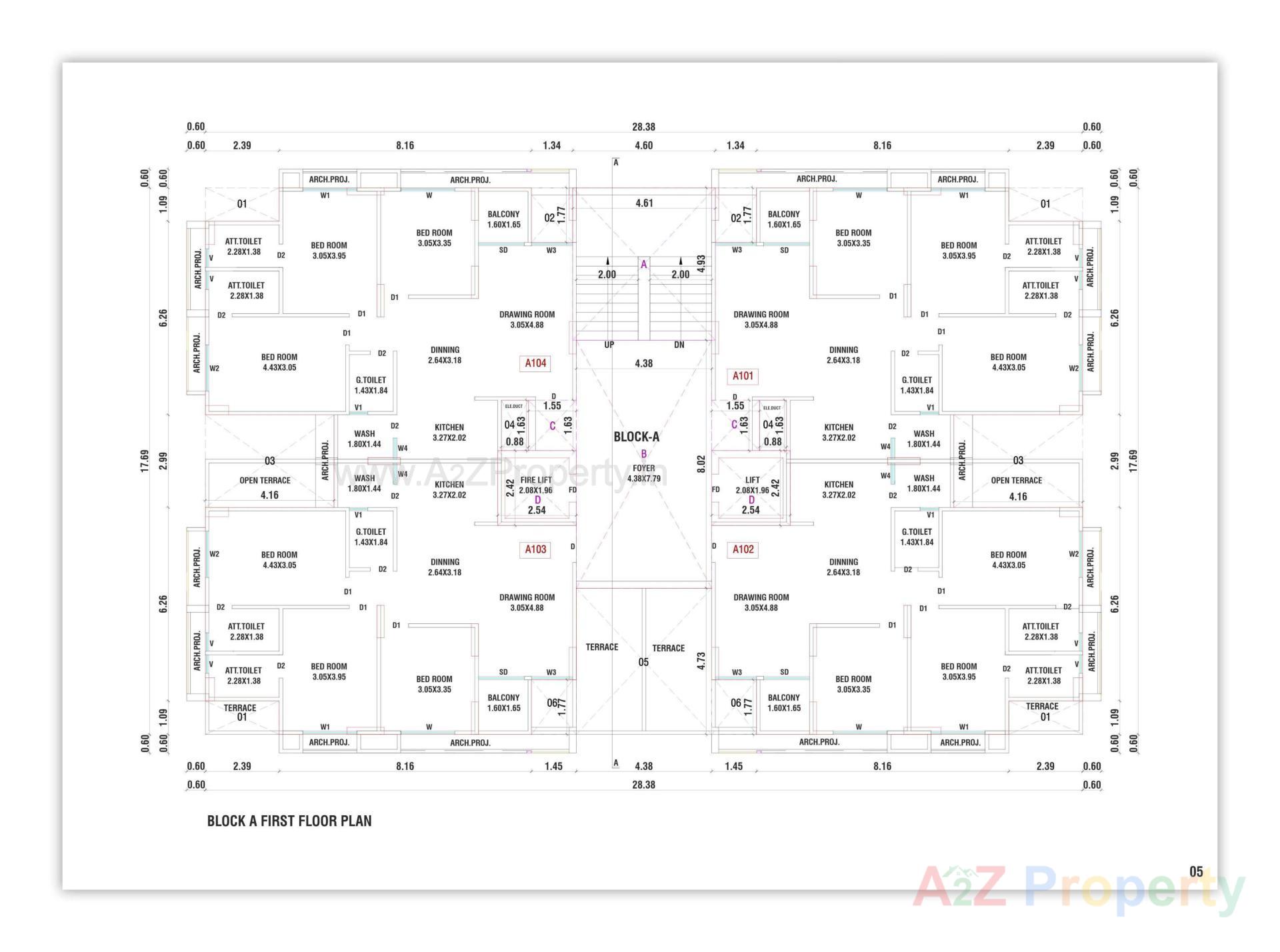  of real estate project Shanti Parisar located at Uvarsad, Gandhinagar, Gujarat