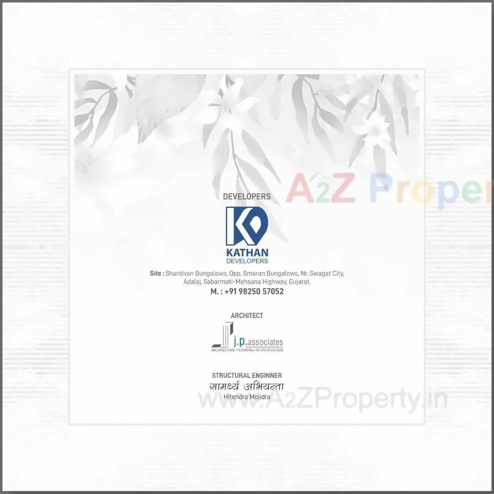  of real estate project Shantivan Bunglows located at Adalaj, Gandhinagar, Gujarat