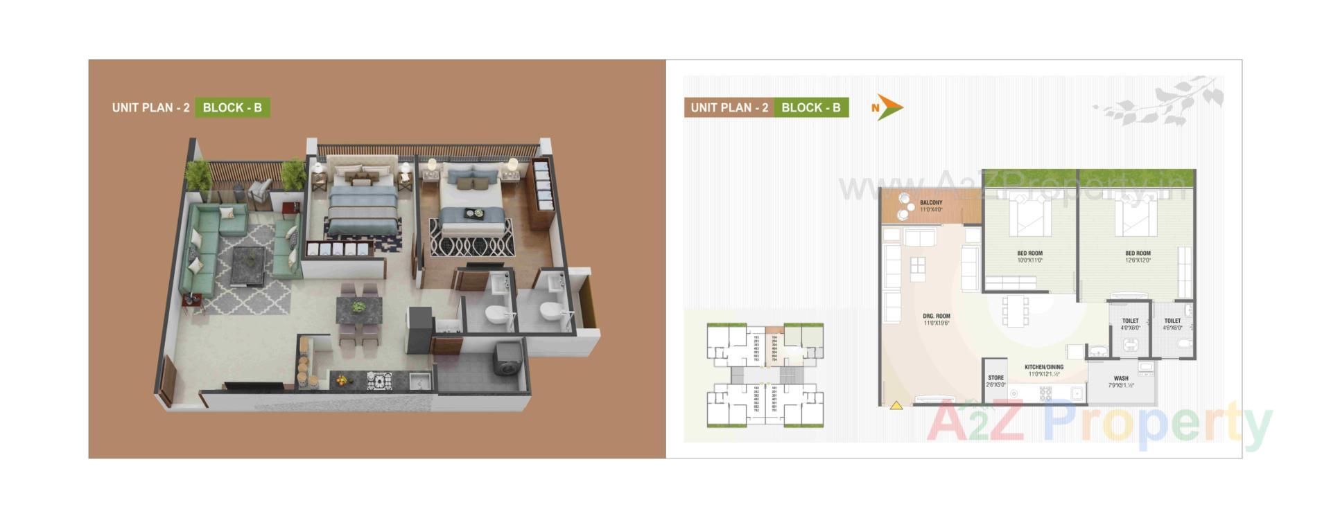 Layout of real estate project Sharnam located at Gandhinagar, Gandhinagar, Gujarat