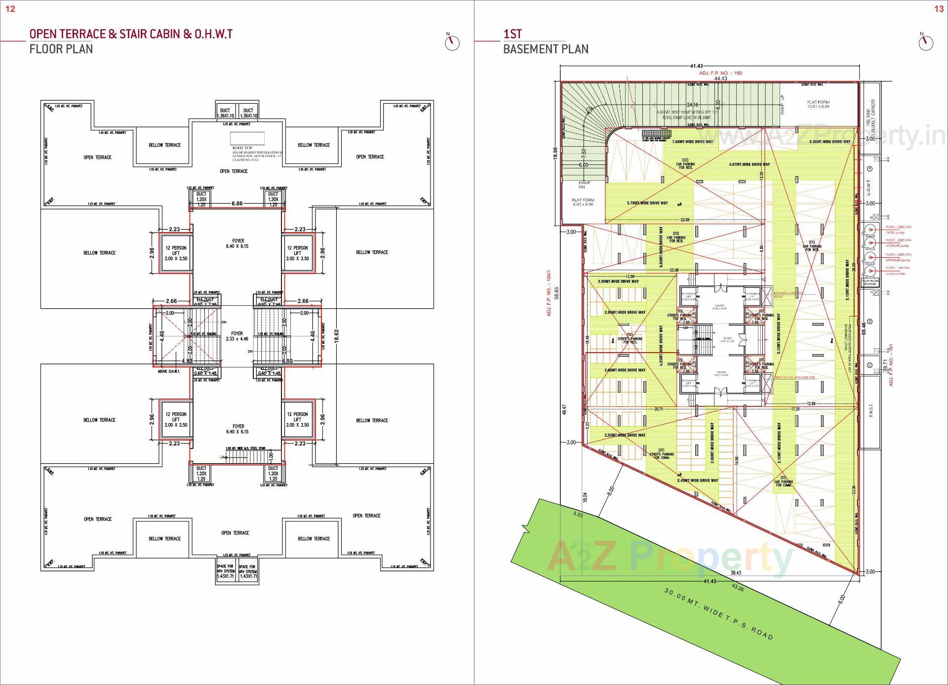 Layout of real estate project Shashwat Evana located at Khoraj, Gandhinagar, Gujarat