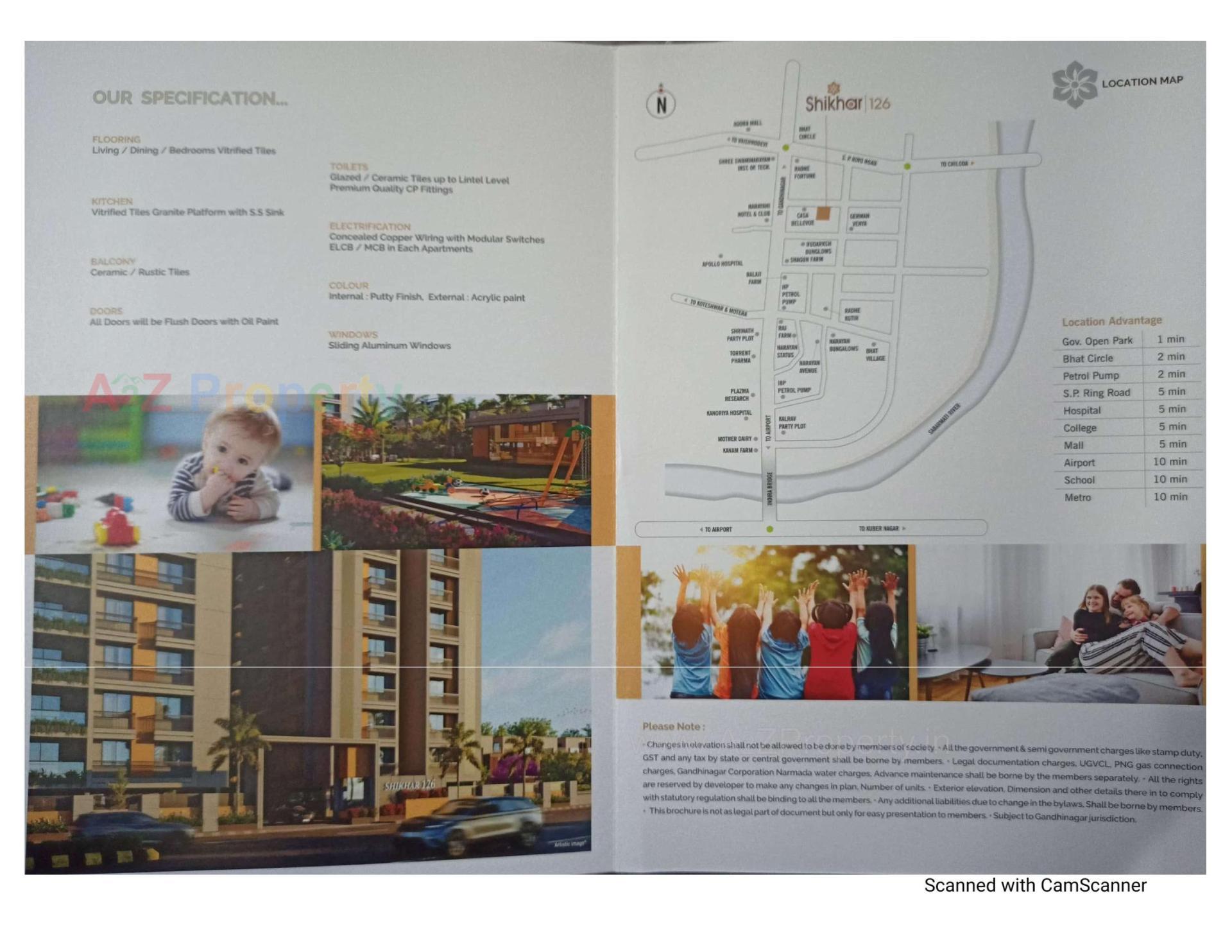  of real estate project Shikhar 1 located at Bhat, Gandhinagar, Gujarat