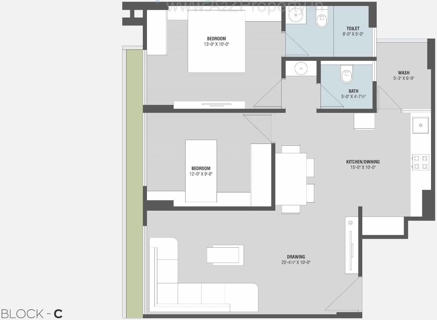 Layout of real estate project Shikhar 30 located at Koteshwar, Gandhinagar, Gujarat