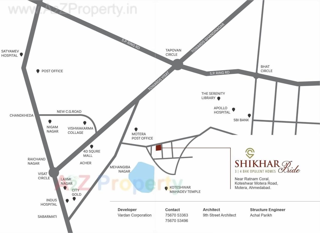  of real estate project Shikhar Pride located at Gandhinagar, Gandhinagar, Gujarat
