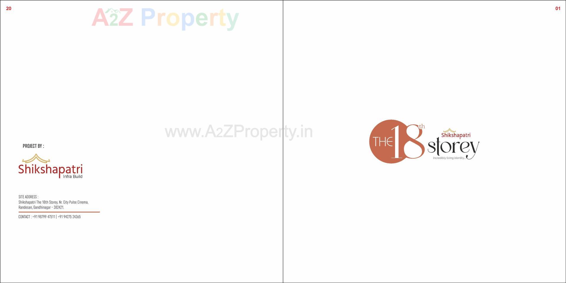  of real estate project Shikshapatri The 18th Storey located at Gandhinagar, Gandhinagar, Gujarat