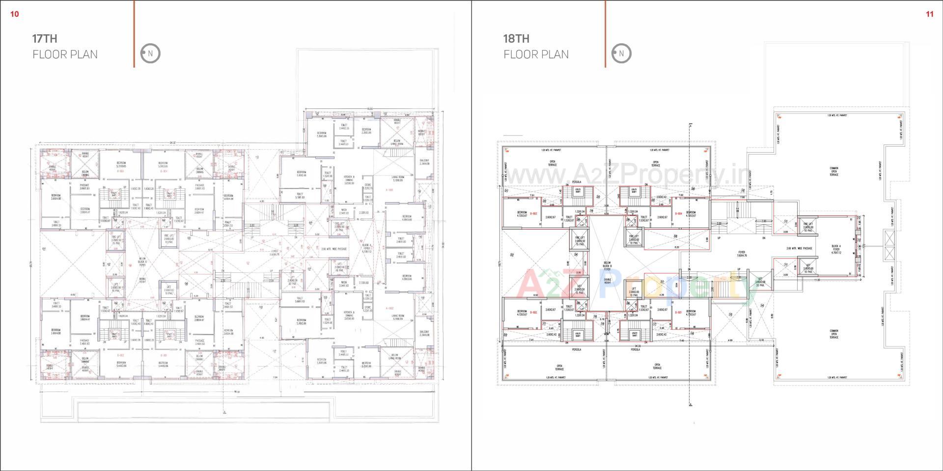 Layout of real estate project Shikshapatri The 18th Storey located at Gandhinagar, Gandhinagar, Gujarat