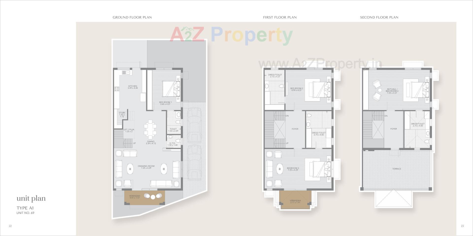 Layout of real estate project Shine located at Kalol, Gandhinagar, Gujarat