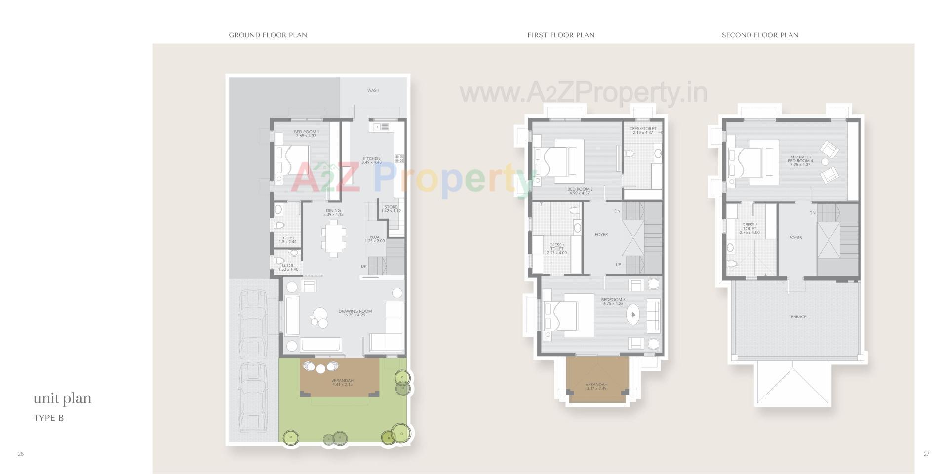 Layout of real estate project Shine located at Kalol, Gandhinagar, Gujarat