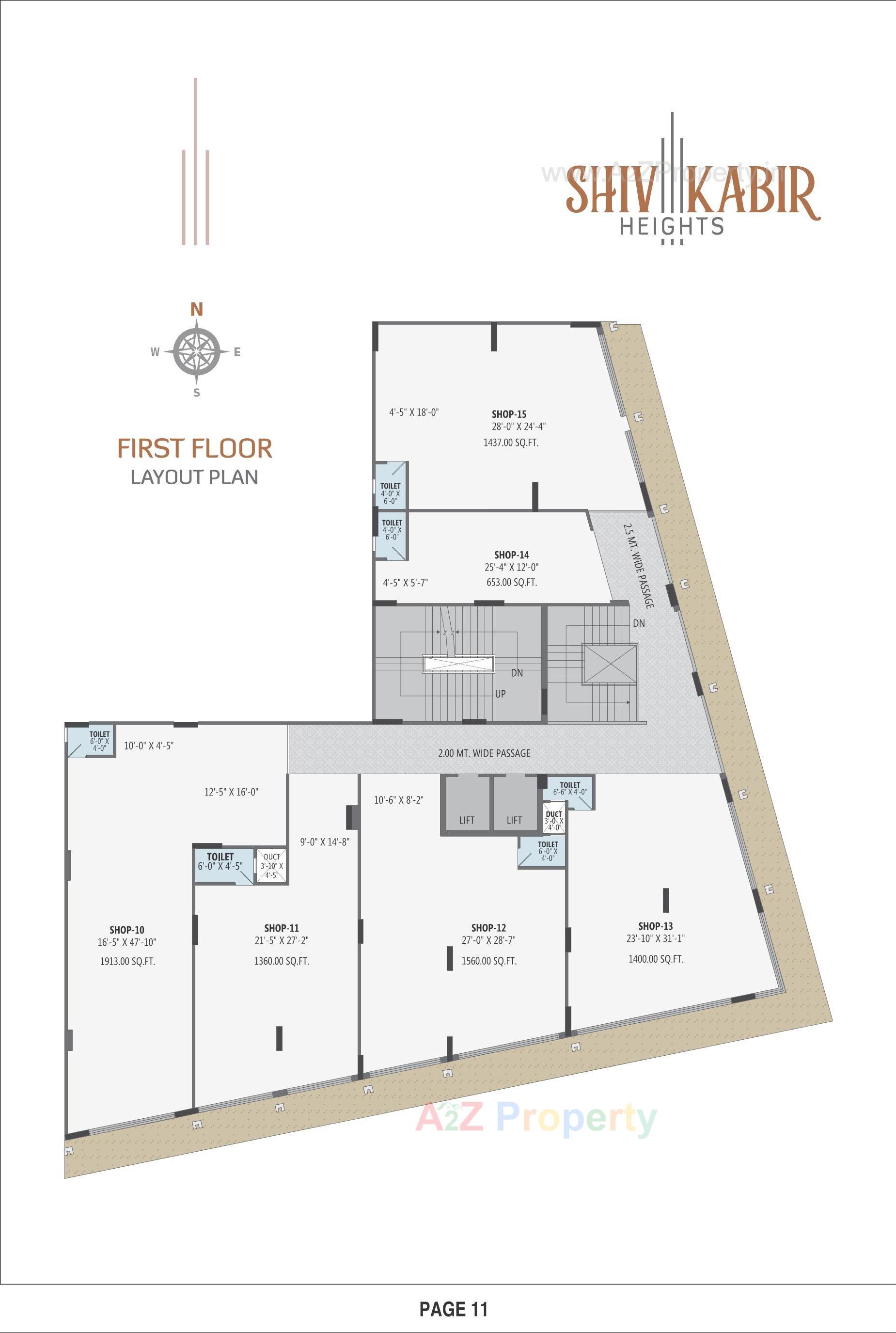 Layout of real estate project Shiv Kabir Heights located at Kudasan, Gandhinagar, Gujarat