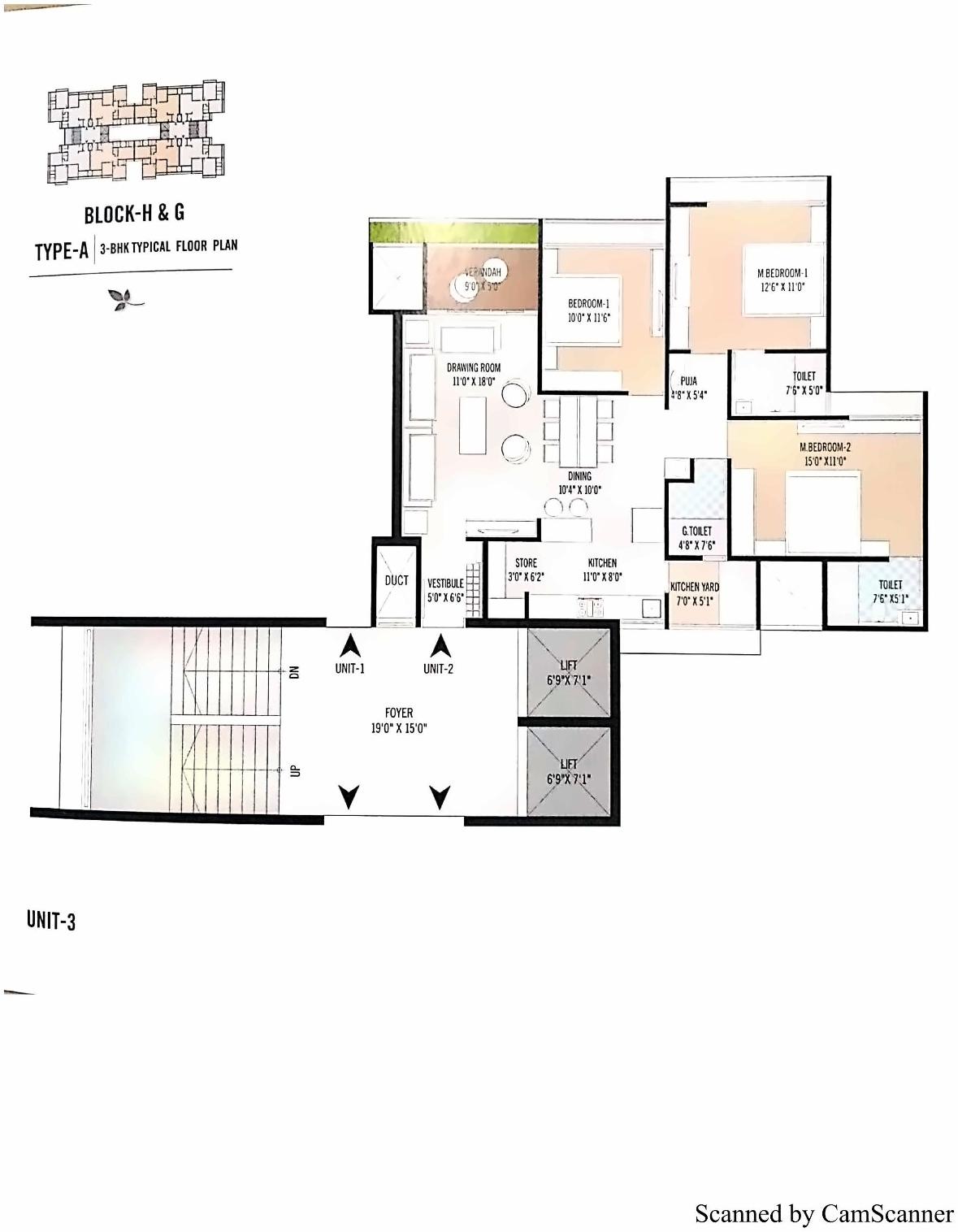 Layout of real estate project Shivalay Sharnam located at Kudasan, Gandhinagar, Gujarat