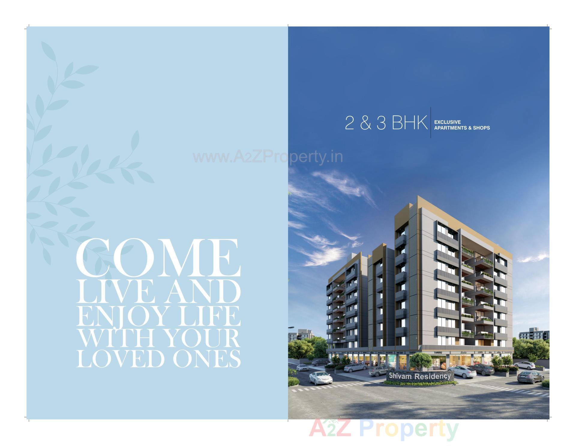  of real estate project Shivam Residency located at Vavol, Gandhinagar, Gujarat