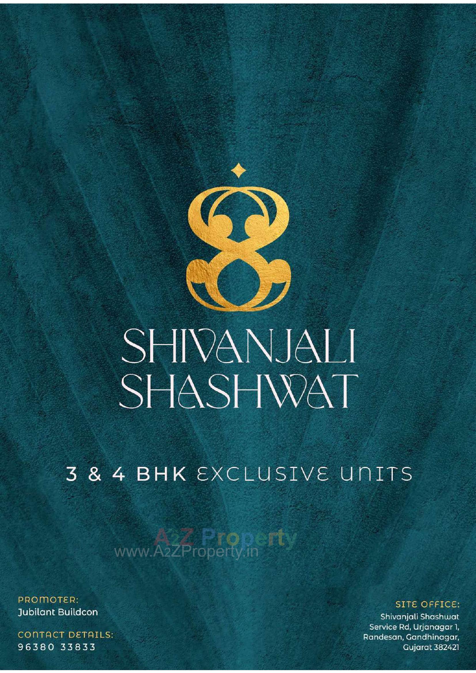  of real estate project Shivanjali Shashwat located at Kudasan, Gandhinagar, Gujarat