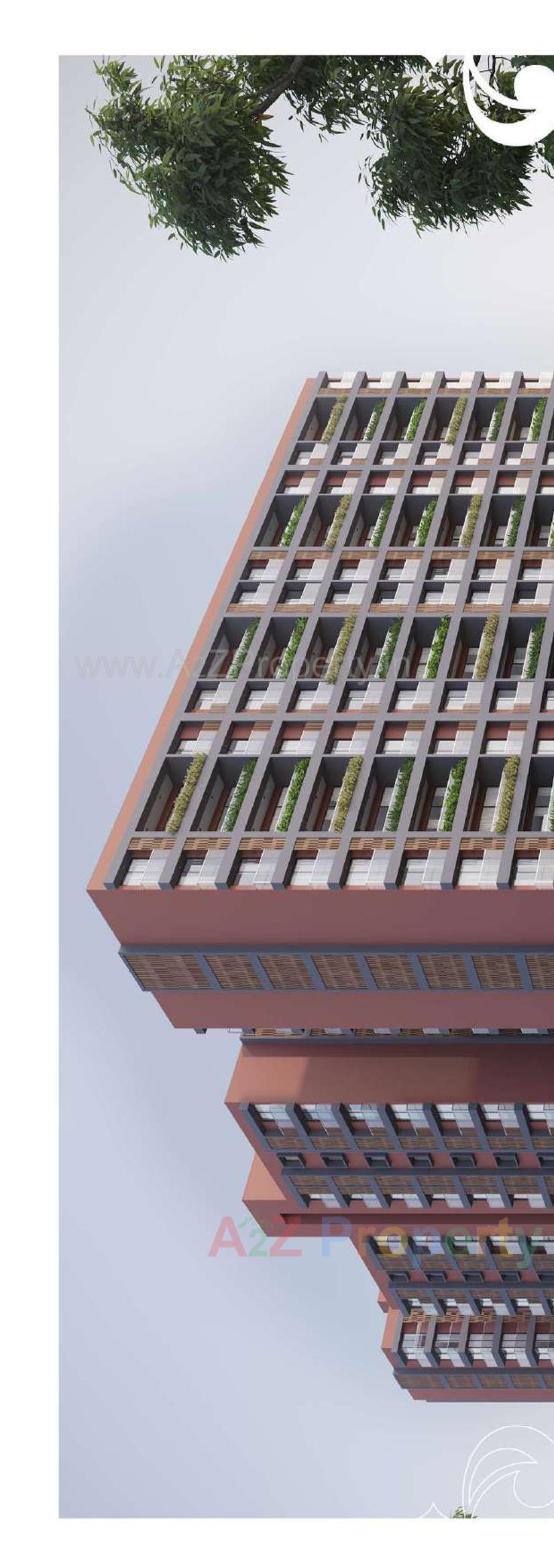 3D Elevation of real estate project Shivanjali Shashwat located at Kudasan, Gandhinagar, Gujarat