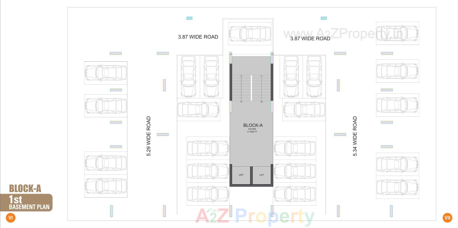 Layout of real estate project Shivansh Arianna located at Vasna-hadmatiya, Gandhinagar, Gujarat