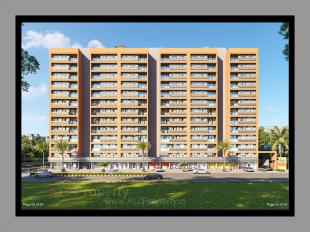 Elevation of real estate project Shivansh Skytrack located at Karai, Gandhinagar, Gujarat