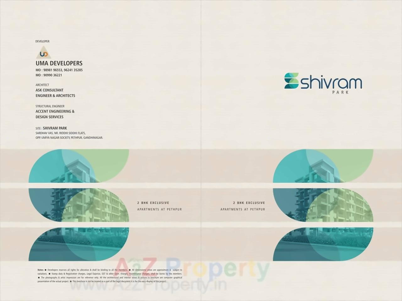 of real estate project Shivram Park located at Pethapur, Gandhinagar, Gujarat