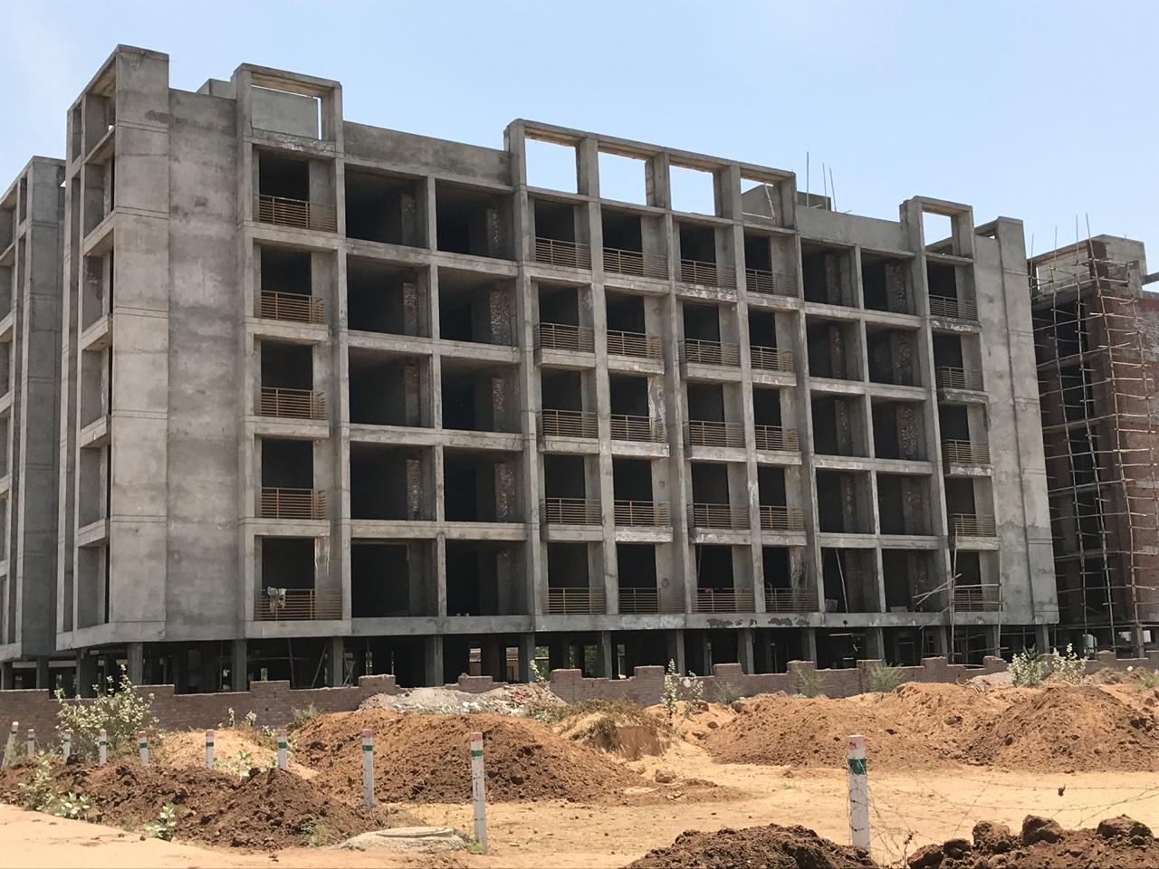 131871_const of real estate project Shlok Parisar located at Pethapur, Gandhinagar, Gujarat