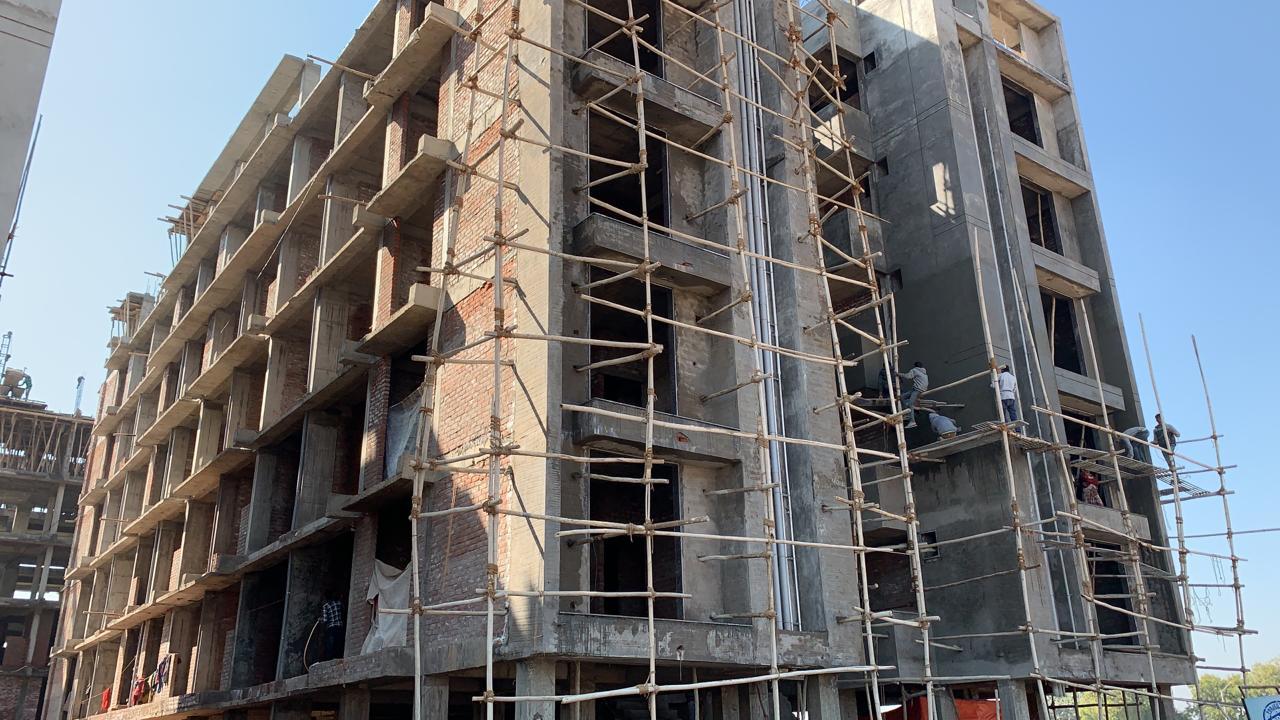 94130_const of real estate project Shlok Parisar located at Pethapur, Gandhinagar, Gujarat