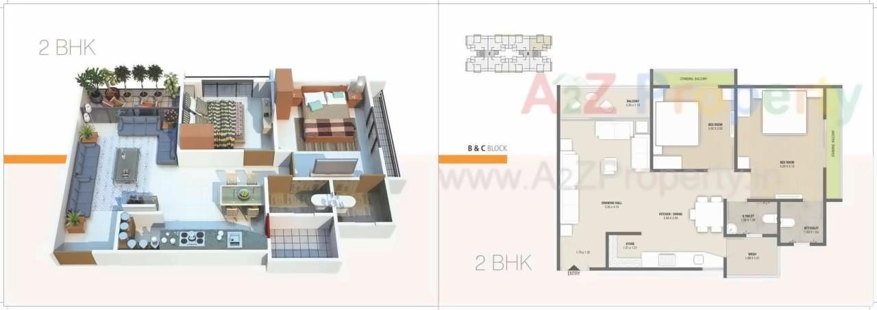 Layout of real estate project Shlok Parisar located at Pethapur, Gandhinagar, Gujarat