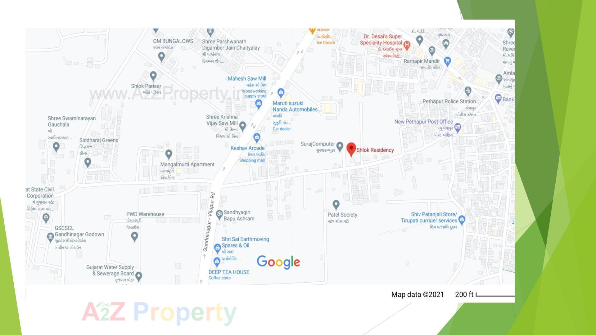  of real estate project Shlok Residency located at Pethapuar, Gandhinagar, Gujarat