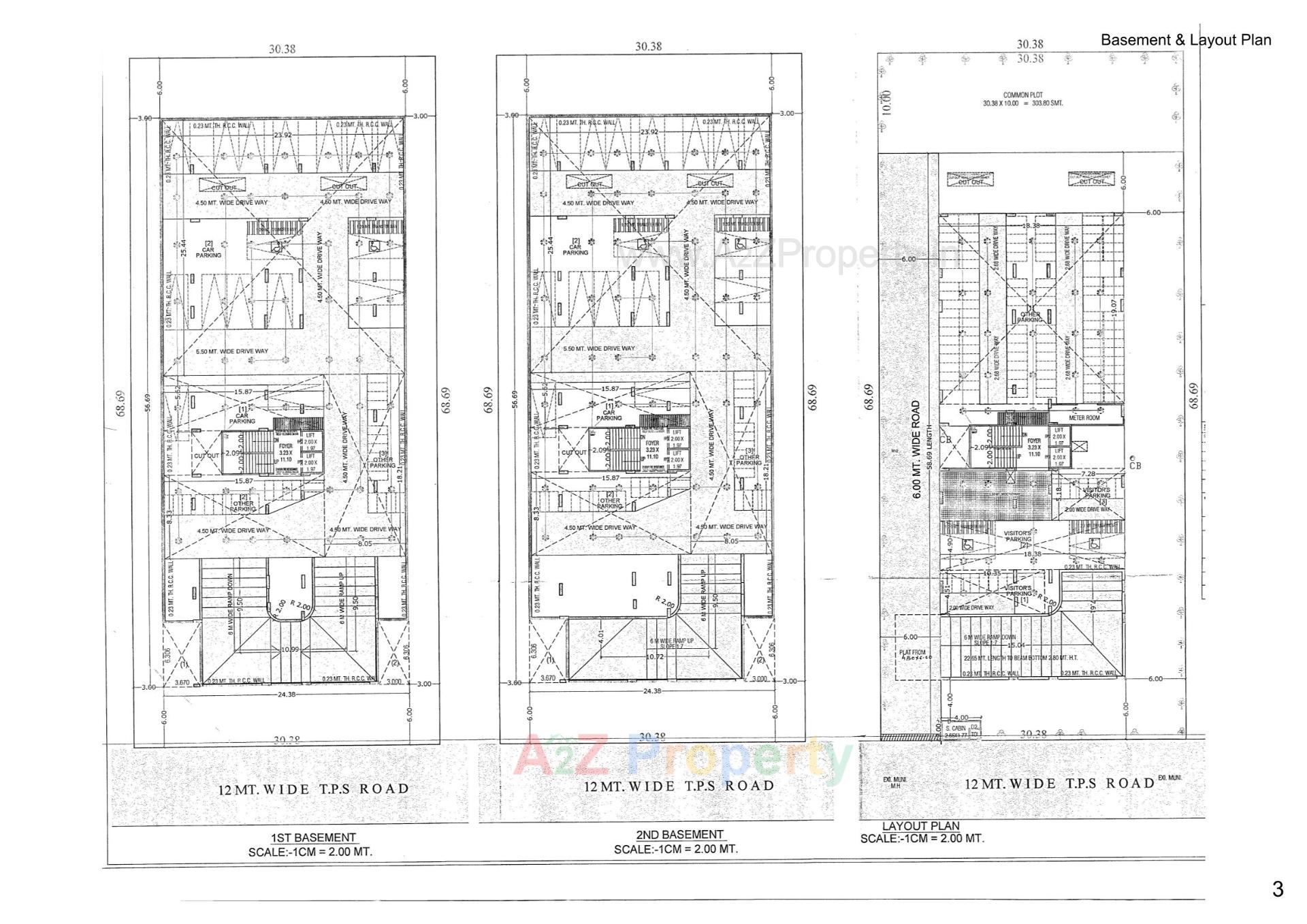 Layout of real estate project Shlokam Sharnam located at Sargasan, Gandhinagar, Gujarat