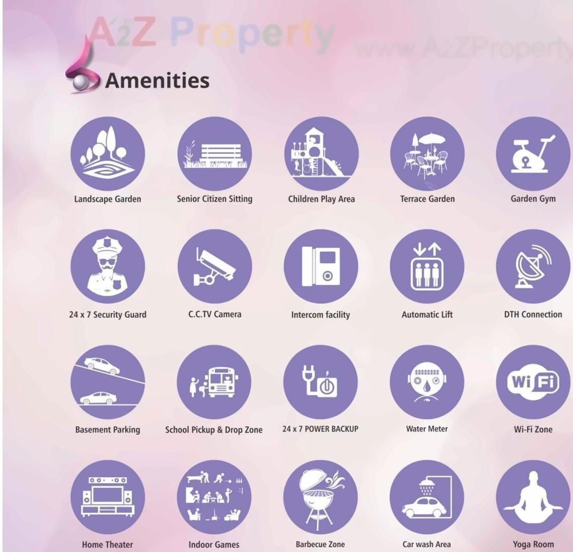 Amenities of Shree Rang Pearl