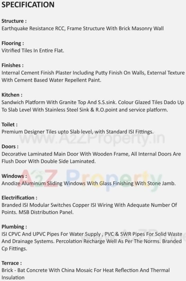 Project Specifications