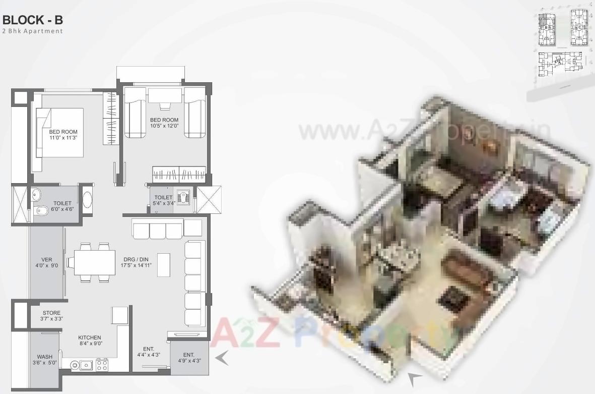 Layout of real estate project Shree Satvat located at Raisan, Gandhinagar, Gujarat