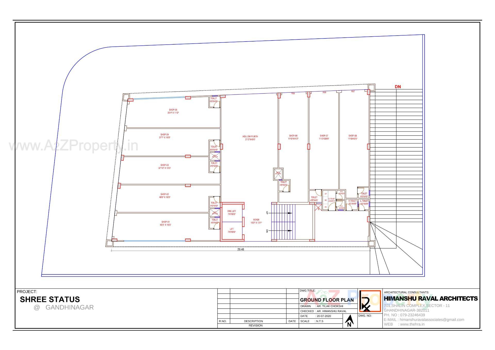  of real estate project Shree Status located at Gandhinagar, Gandhinagar, Gujarat