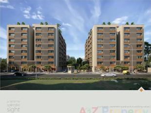 Elevation of real estate project Shreedhar Bhakti located at Kudasan, Gandhinagar, Gujarat