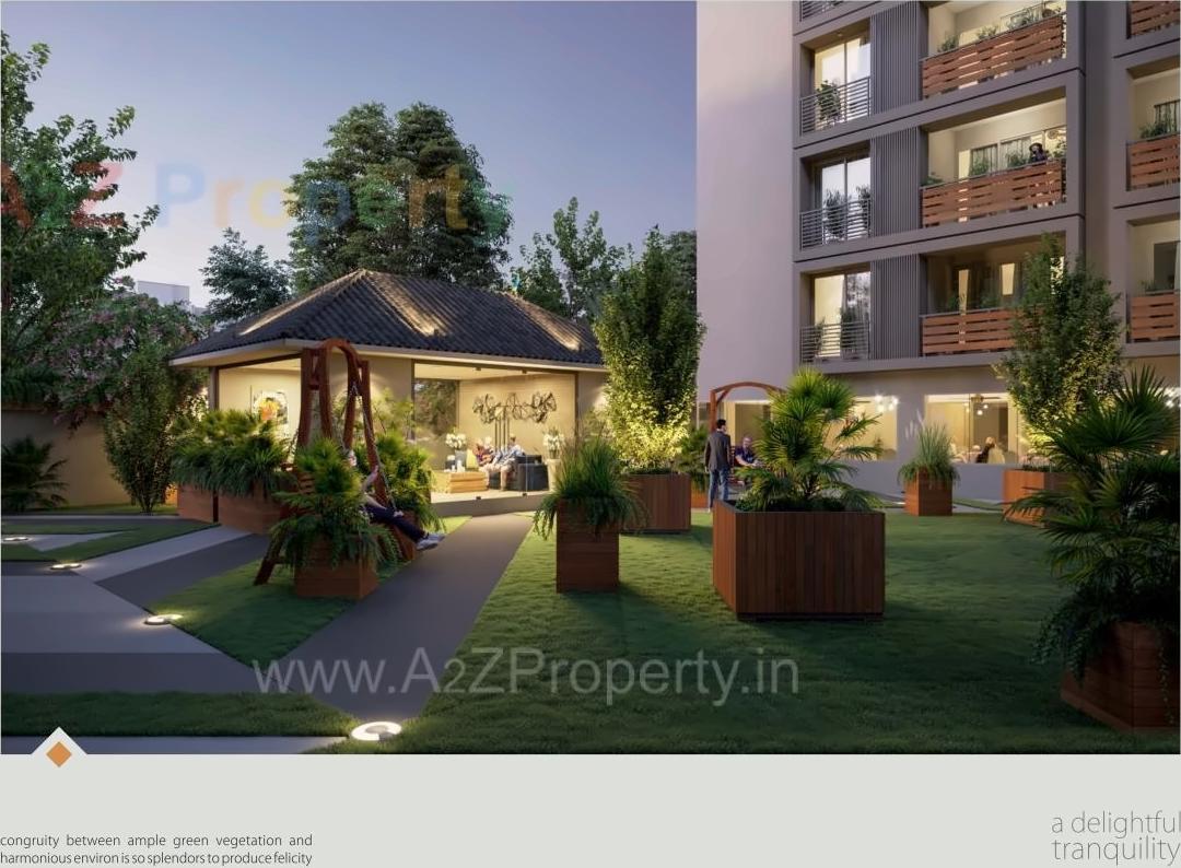 3D Elevation of real estate project Shreedhar Bhakti located at Kudasan, Gandhinagar, Gujarat