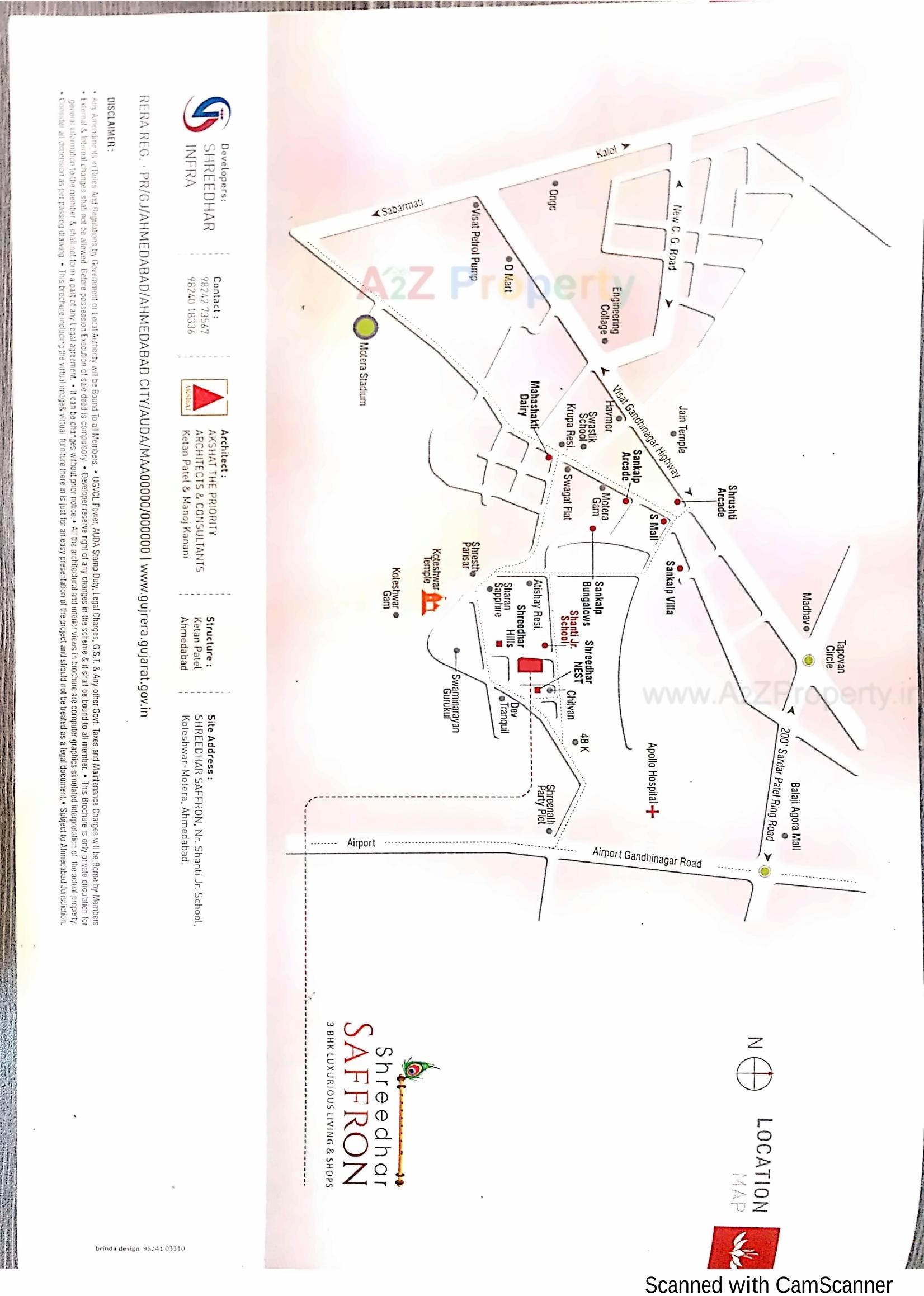  of real estate project Shreedhar Saffron located at Gandhinagar, Gandhinagar, Gujarat