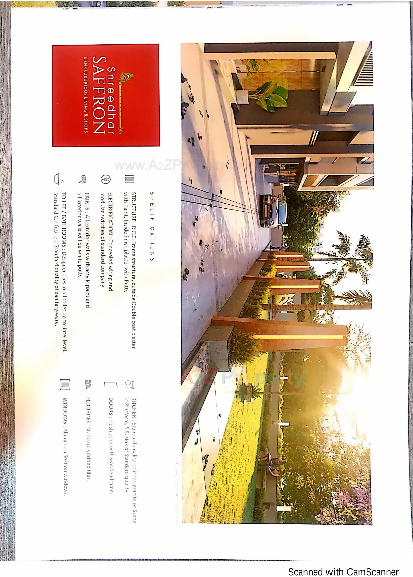  of real estate project Shreedhar Saffron located at Gandhinagar, Gandhinagar, Gujarat