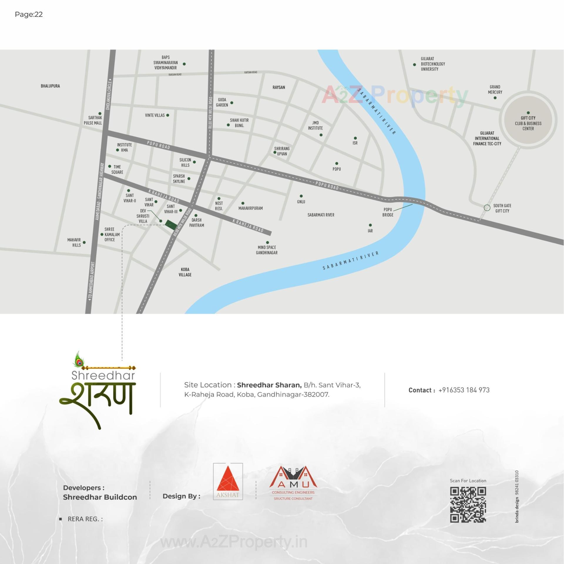  of real estate project Shreedhar Sharan located at Koba, Gandhinagar, Gujarat