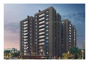 Elevation of real estate project Shreedhar Shrine located at Koba, Gandhinagar, Gujarat