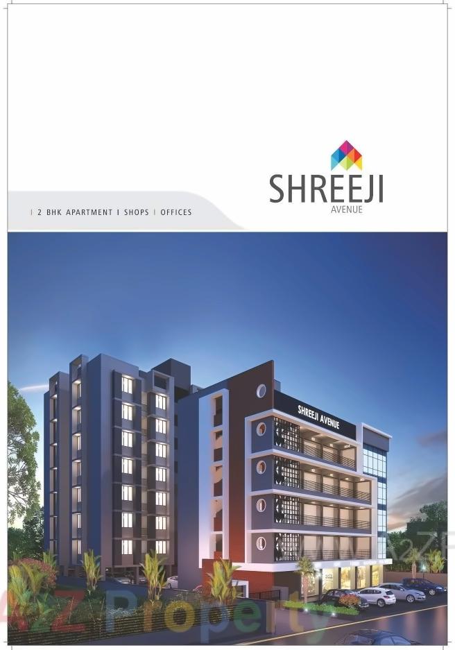 3D Elevation of real estate project Shreeji Avenue located at Nana-chiloda, Gandhinagar, Gujarat