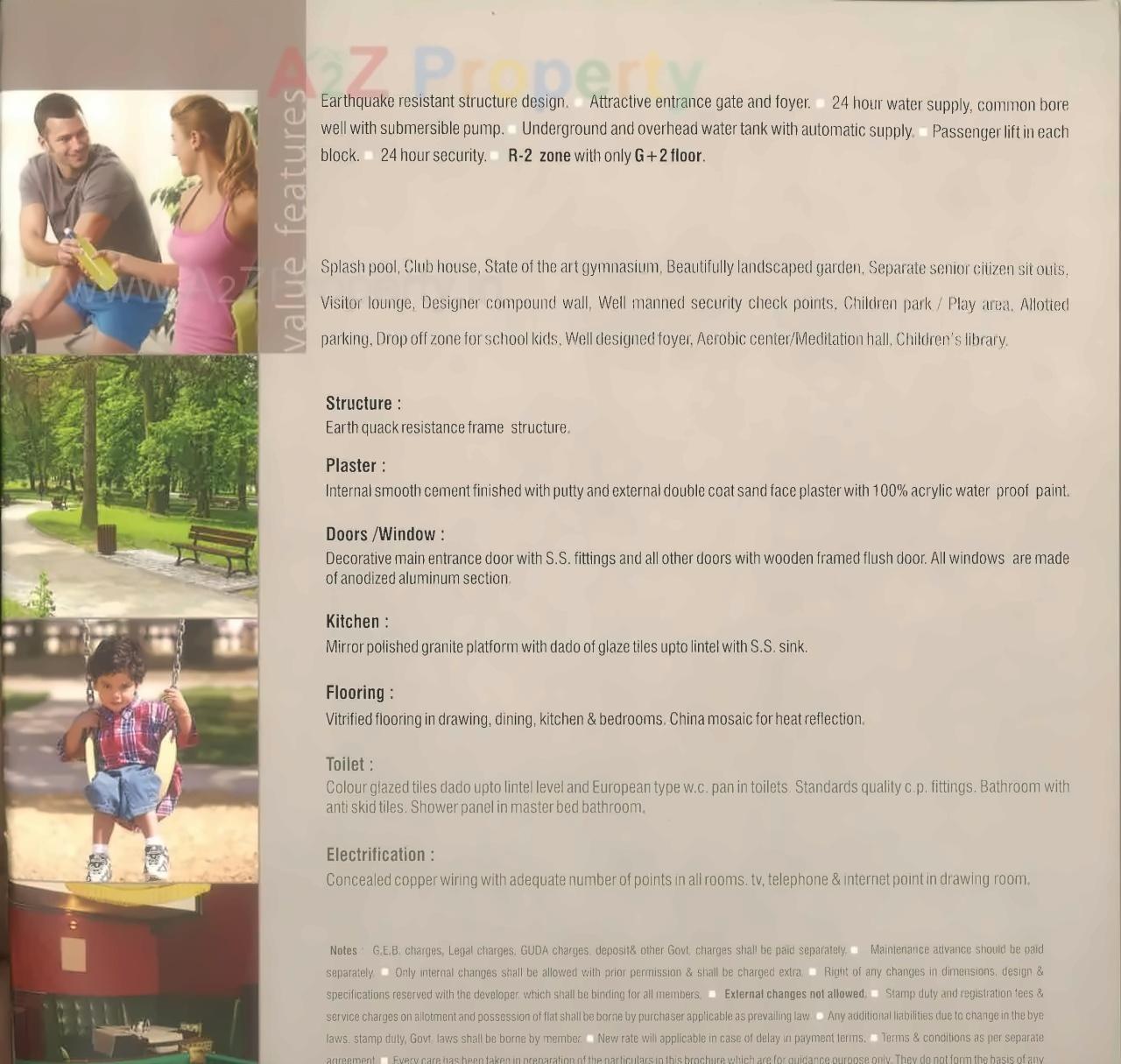 Amenities of Shreeji Maher