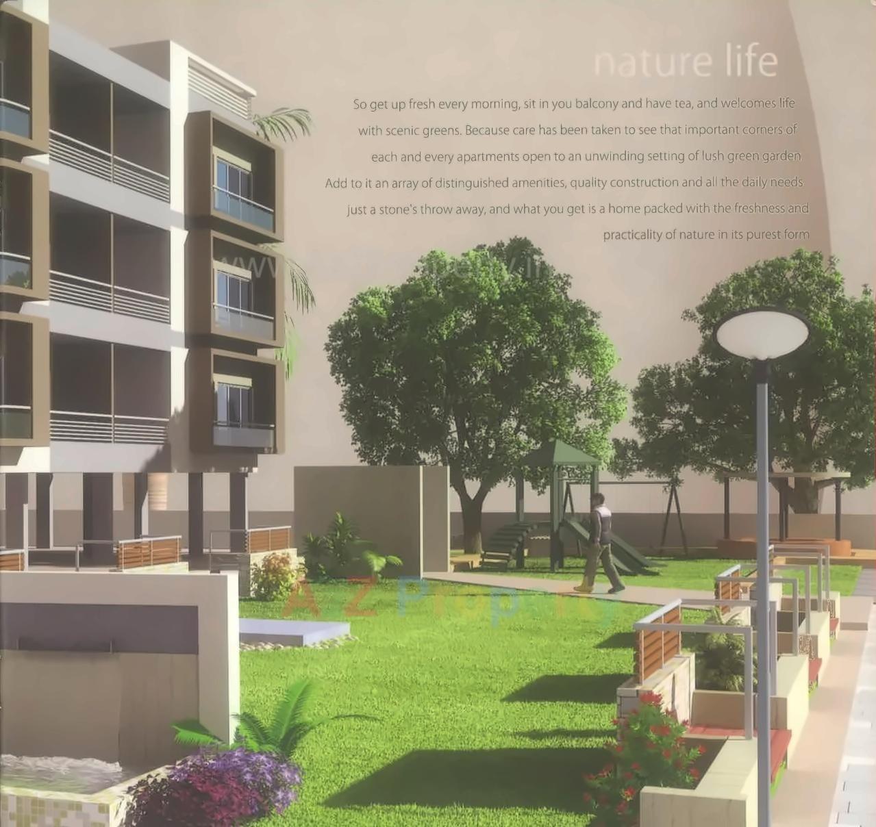 3D Elevation of real estate project Shreeji Maher located at Raysan, Gandhinagar, Gujarat