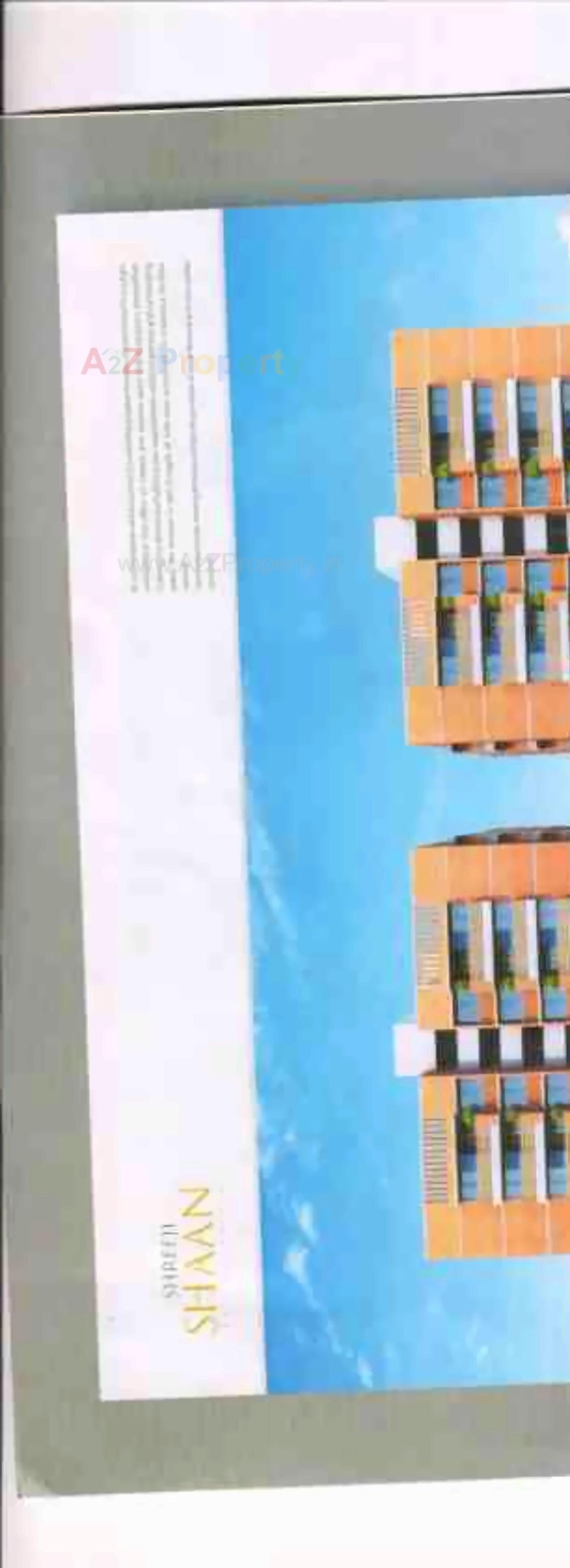 Layout of real estate project Shreeji Shaan located at Kudasan, Gandhinagar, Gujarat