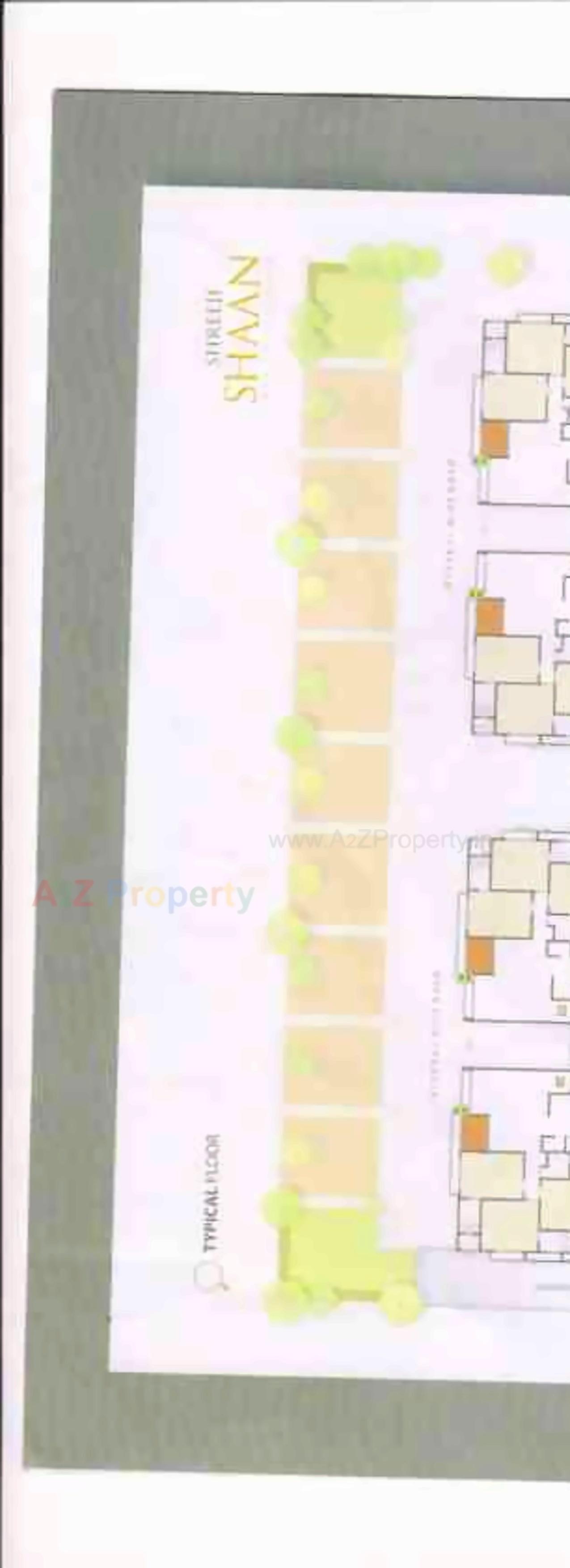 Layout of real estate project Shreeji Shaan located at Kudasan, Gandhinagar, Gujarat