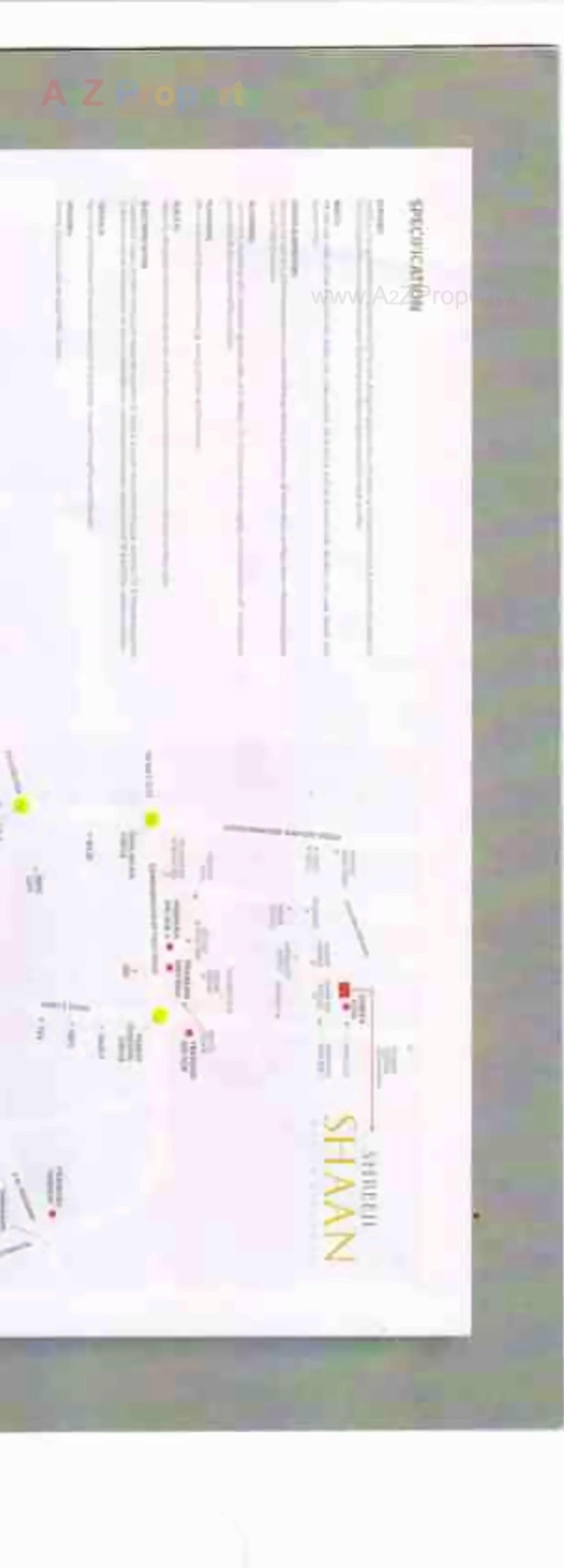 Layout of real estate project Shreeji Shaan located at Kudasan, Gandhinagar, Gujarat