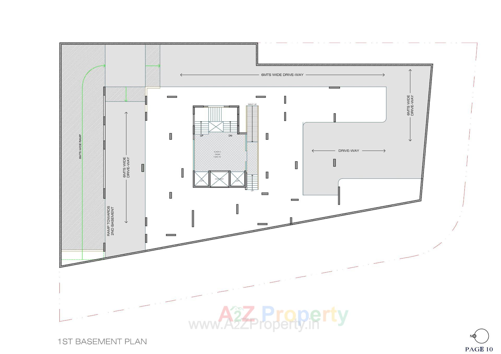 Layout of real estate project Shreeji Siesta located at Kudasan, Gandhinagar, Gujarat