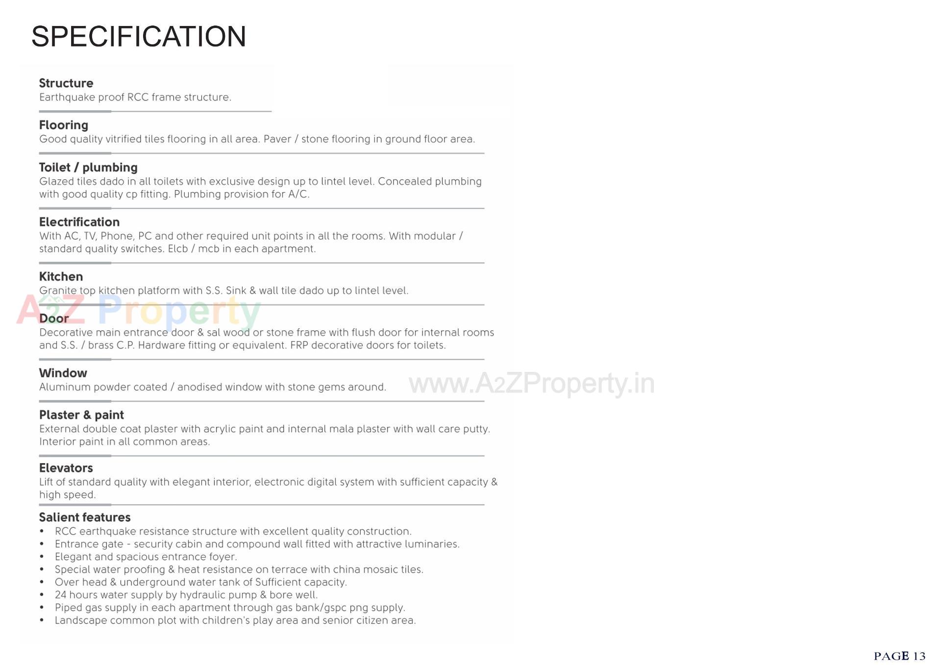  of real estate project Shreeji Siesta located at Kudasan, Gandhinagar, Gujarat