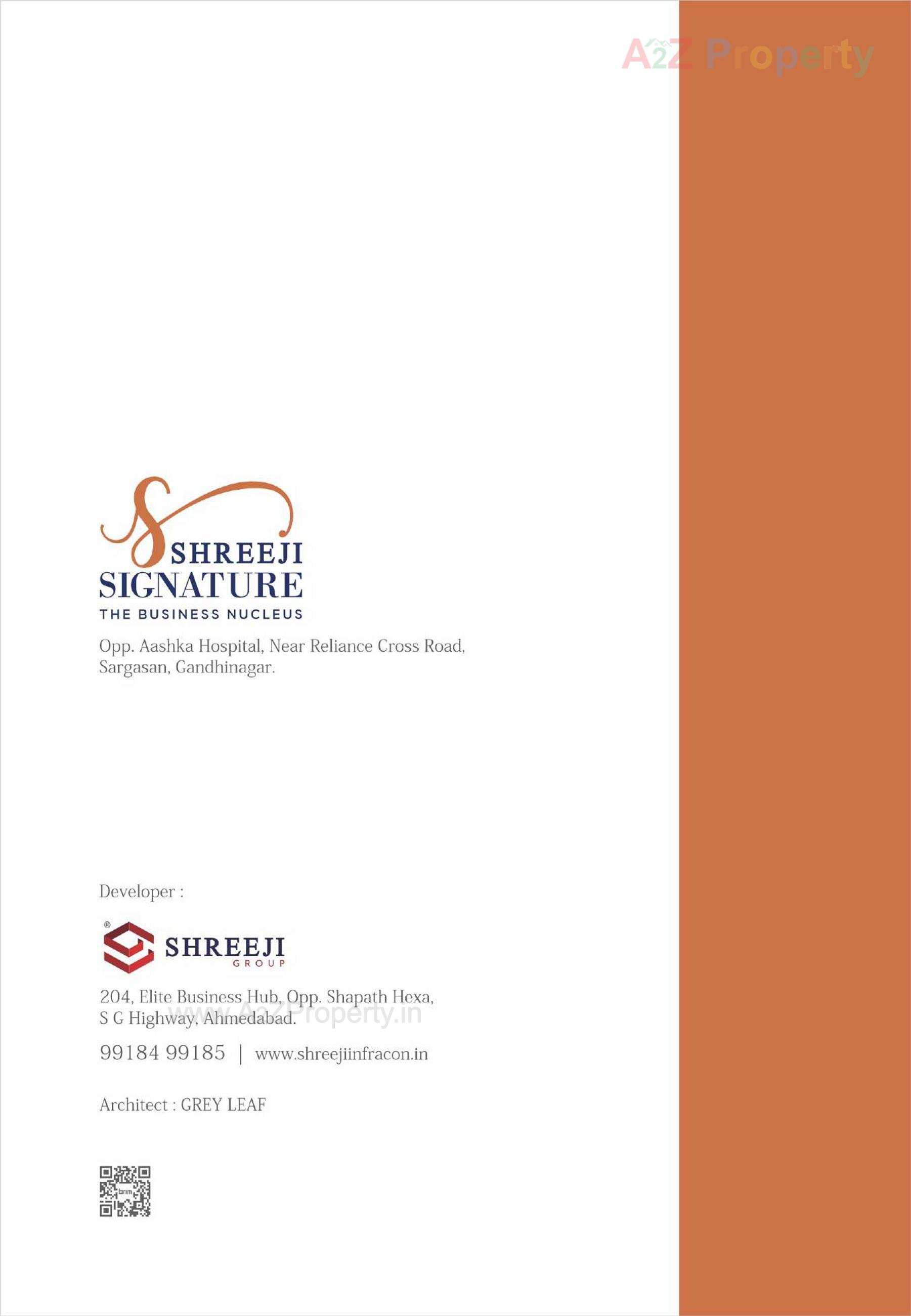  of real estate project Shreeji Signature located at Gandhinagar, Gandhinagar, Gujarat