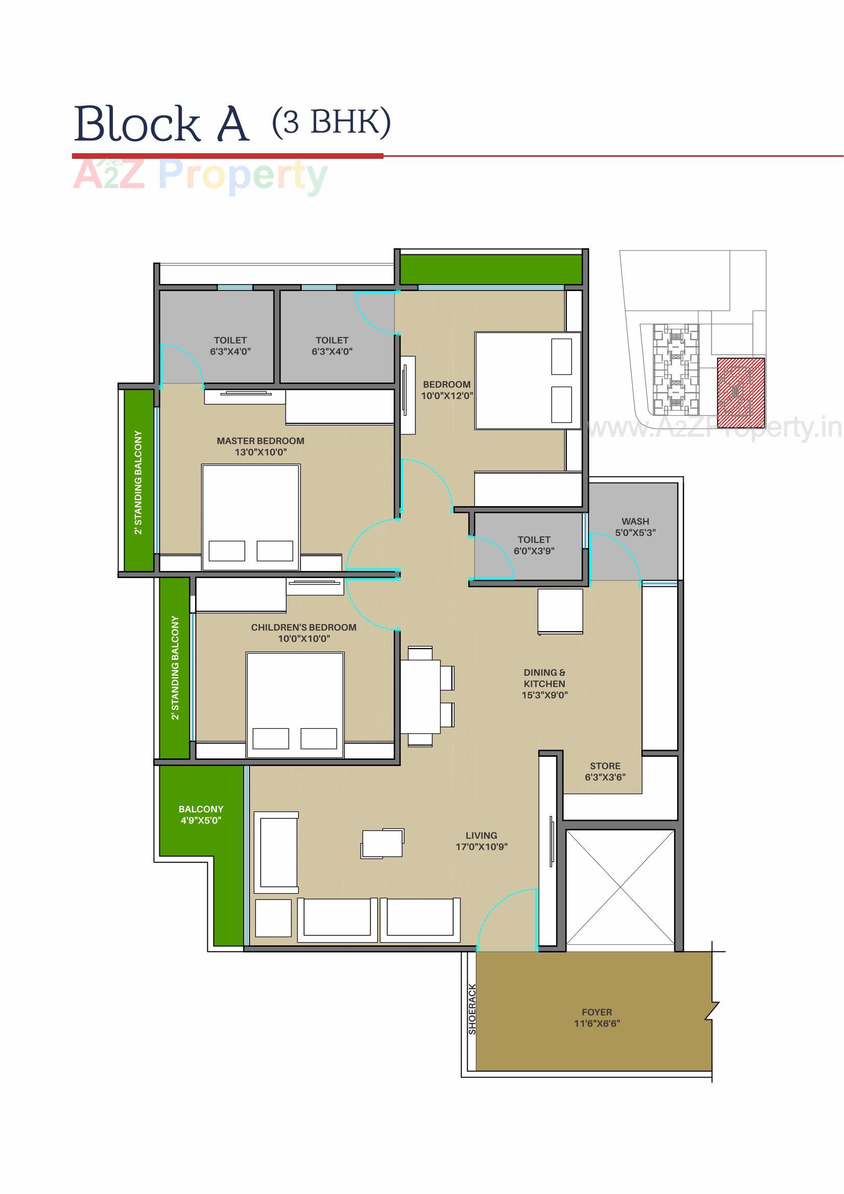Layout of real estate project Shreeji Swastik located at Tarapur, Gandhinagar, Gujarat