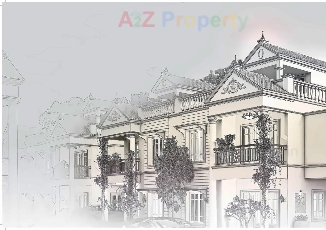 3D Elevation of real estate project Shreeji Villa located at Amiyapura, Gandhinagar, Gujarat