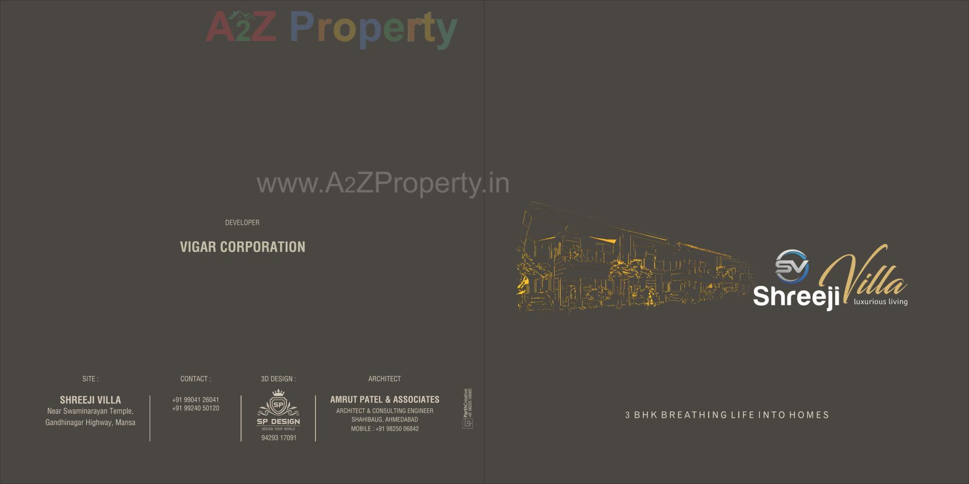  of real estate project Shreeji Villa located at Mansa, Gandhinagar, Gujarat