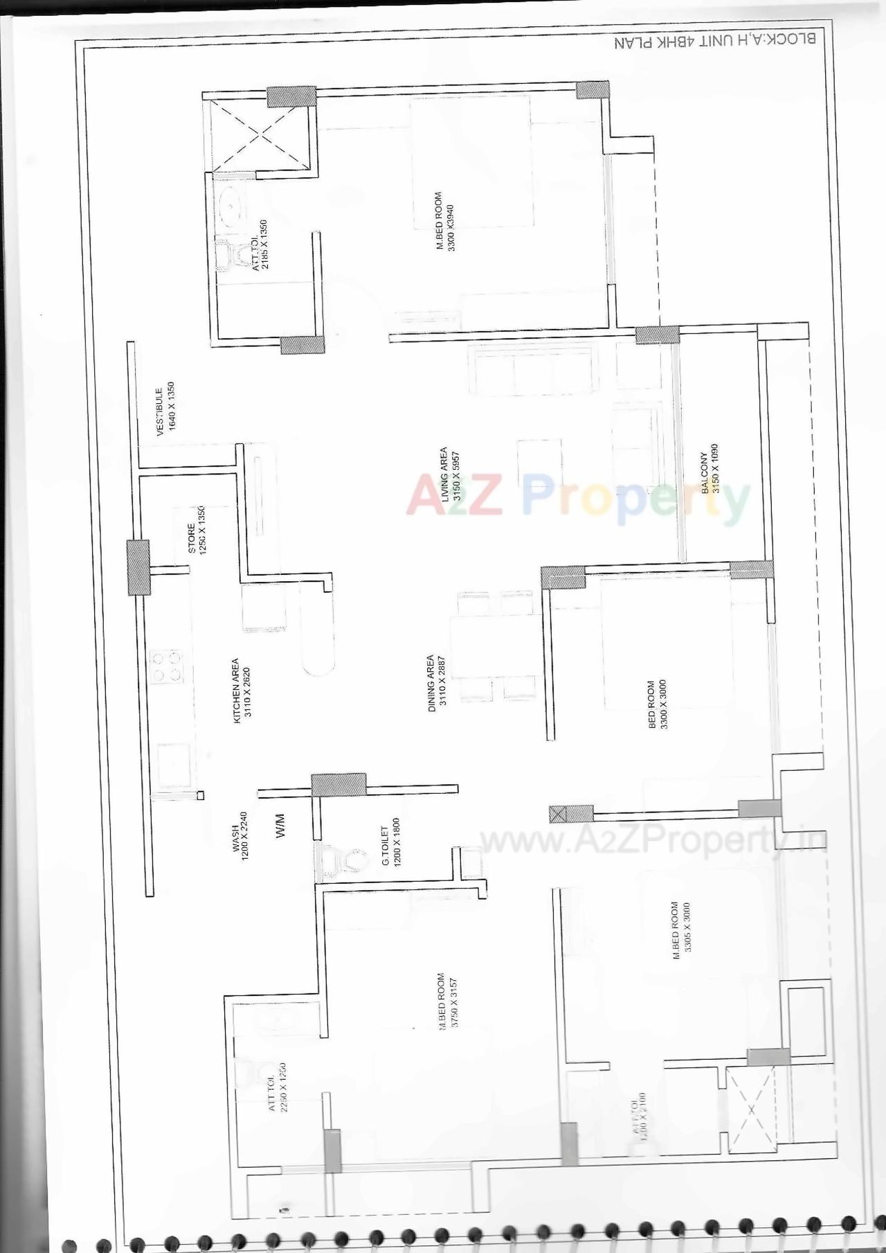 Layout of real estate project Shreenath Classic located at Nana-chiloda, Gandhinagar, Gujarat