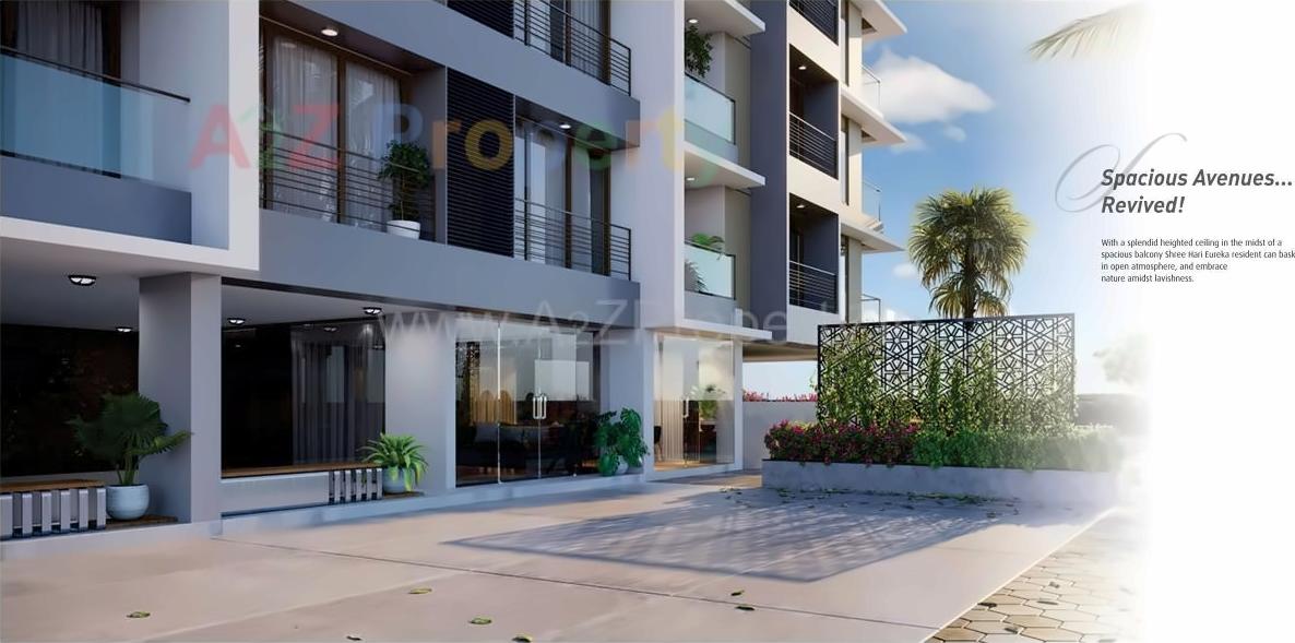 3D Elevation of real estate project Shri Hari Eureka located at Gandhinagar, Gandhinagar, Gujarat